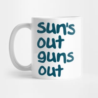 22 Jump Street Suns Out Guns Out Mug